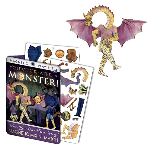 You've Created a Monster! Dress-Up Magnet Set